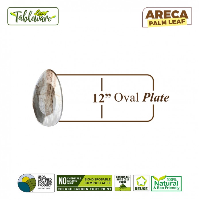 12" Oval Platter